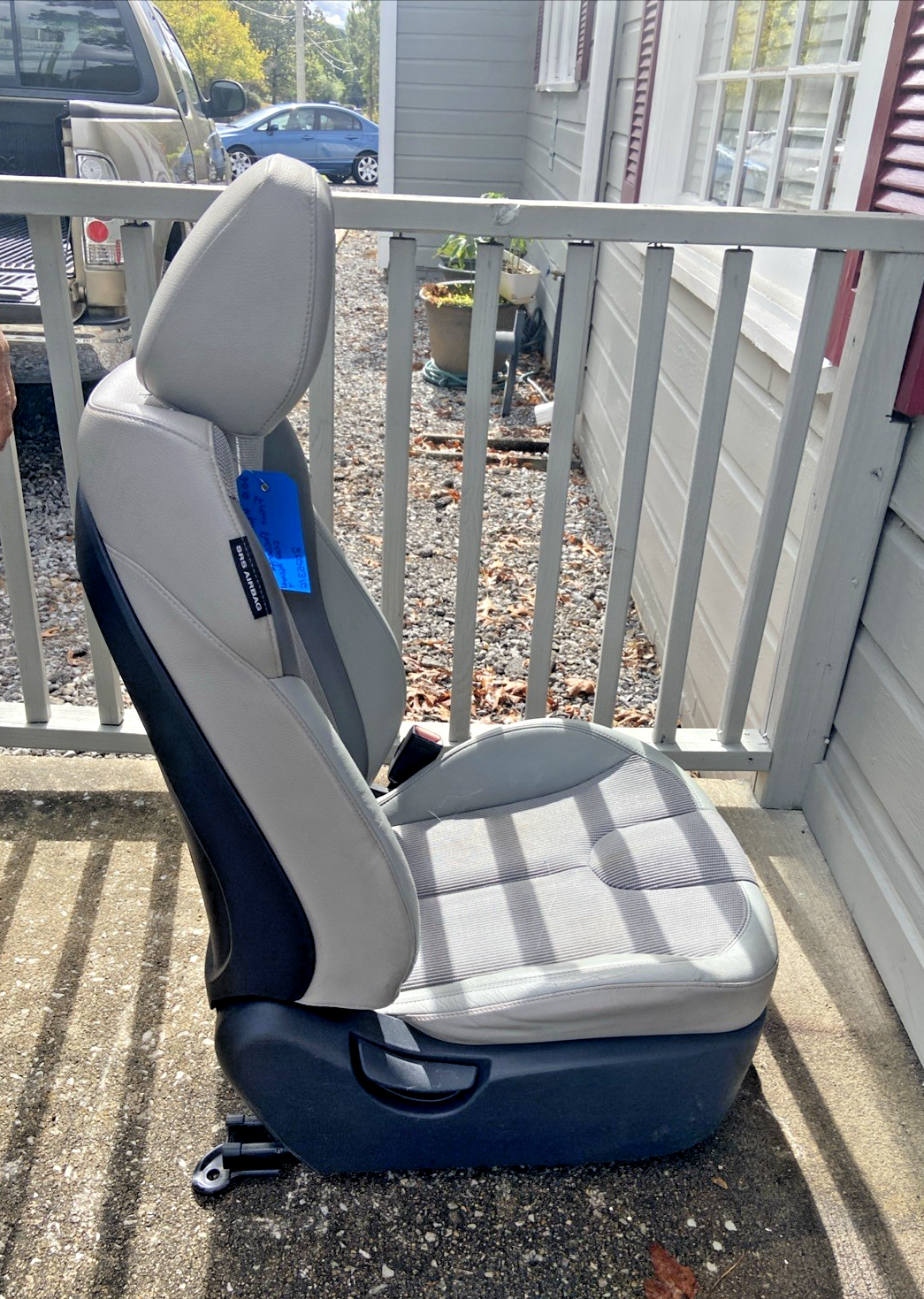 2012-2015 Hyundai Veloster Right Passenger Seat Cloth Gray