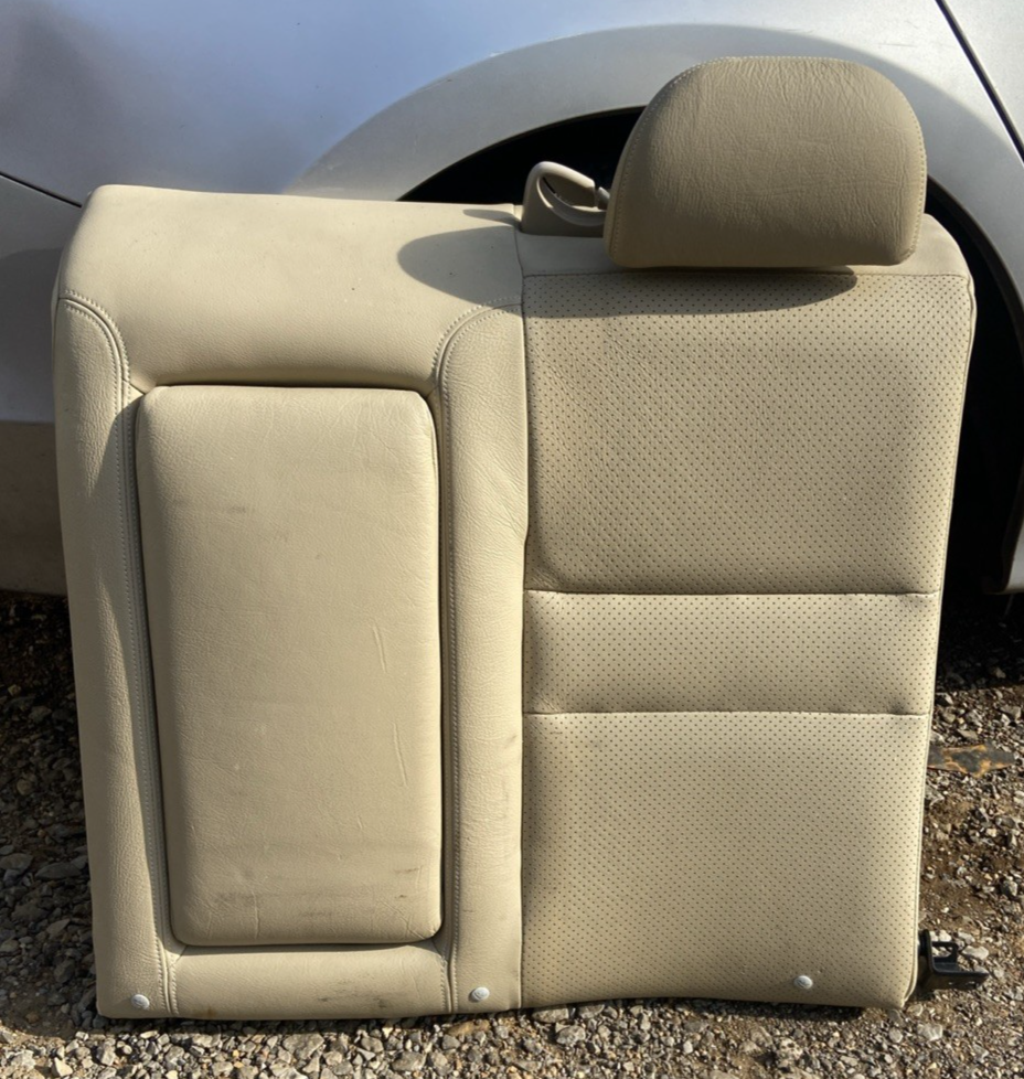 2006 Acura TSX Rear Middle And Left Upper Back Seat