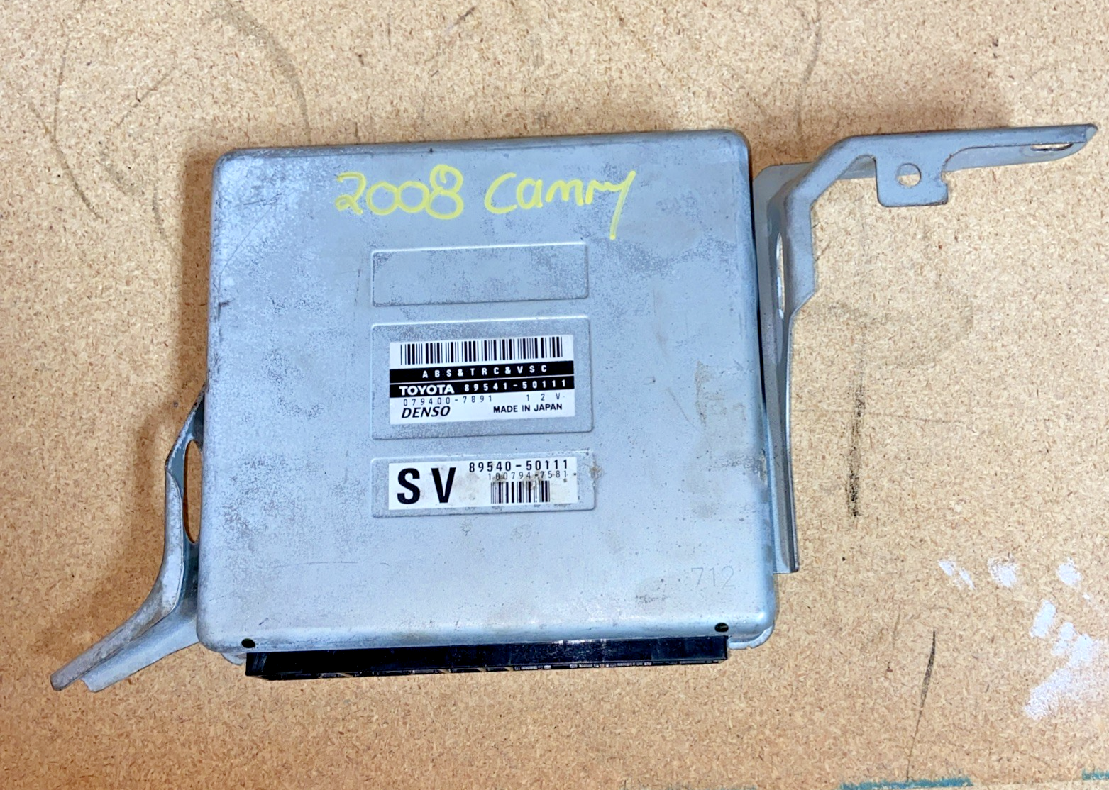 2007-2011 Toyota Camry Denso ABS Anti-Lock Brake Control Module 89541-50111