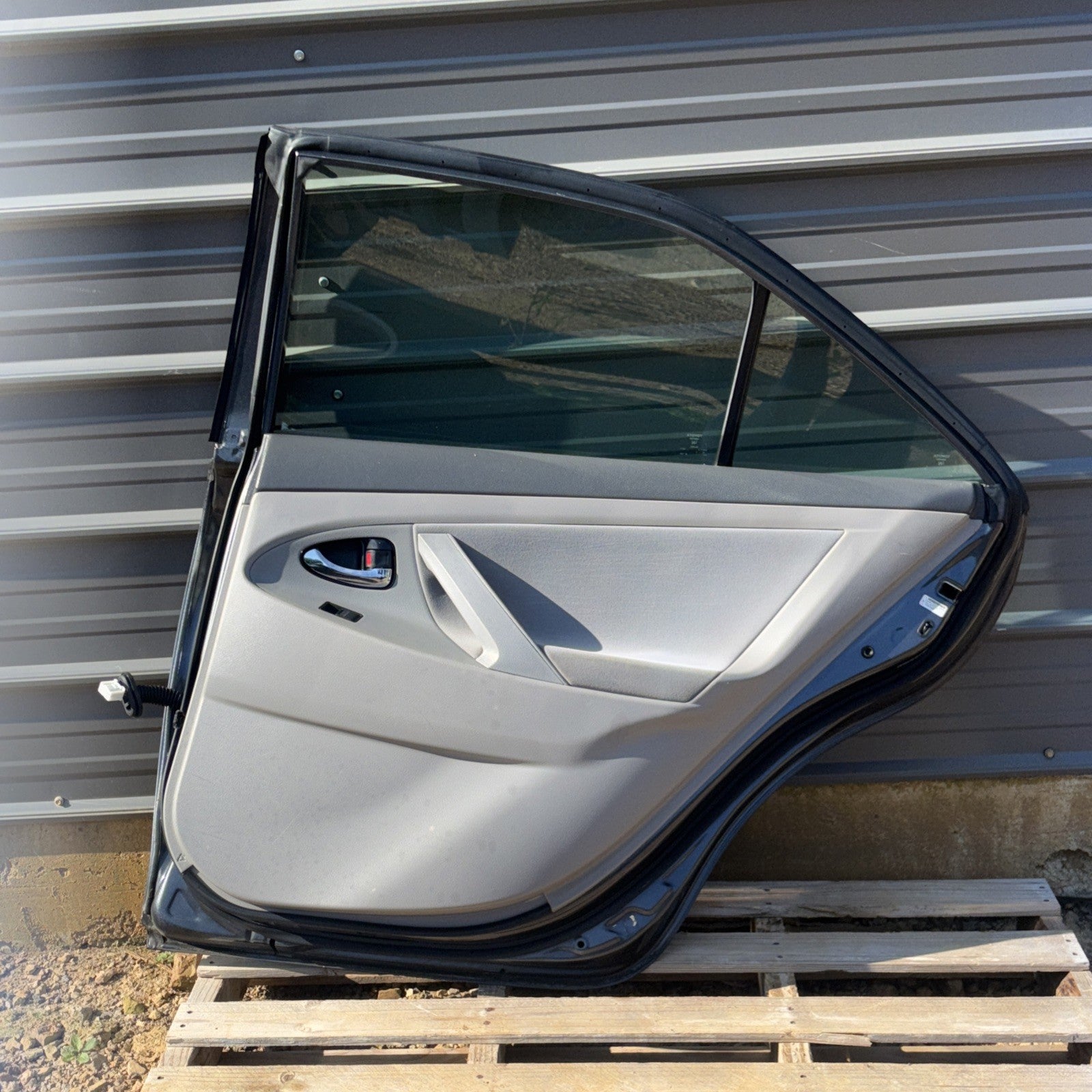 2007-2011 TOYOTA CAMRY RIGHT REAR DOOR SHELL PANEL OEM GRAY