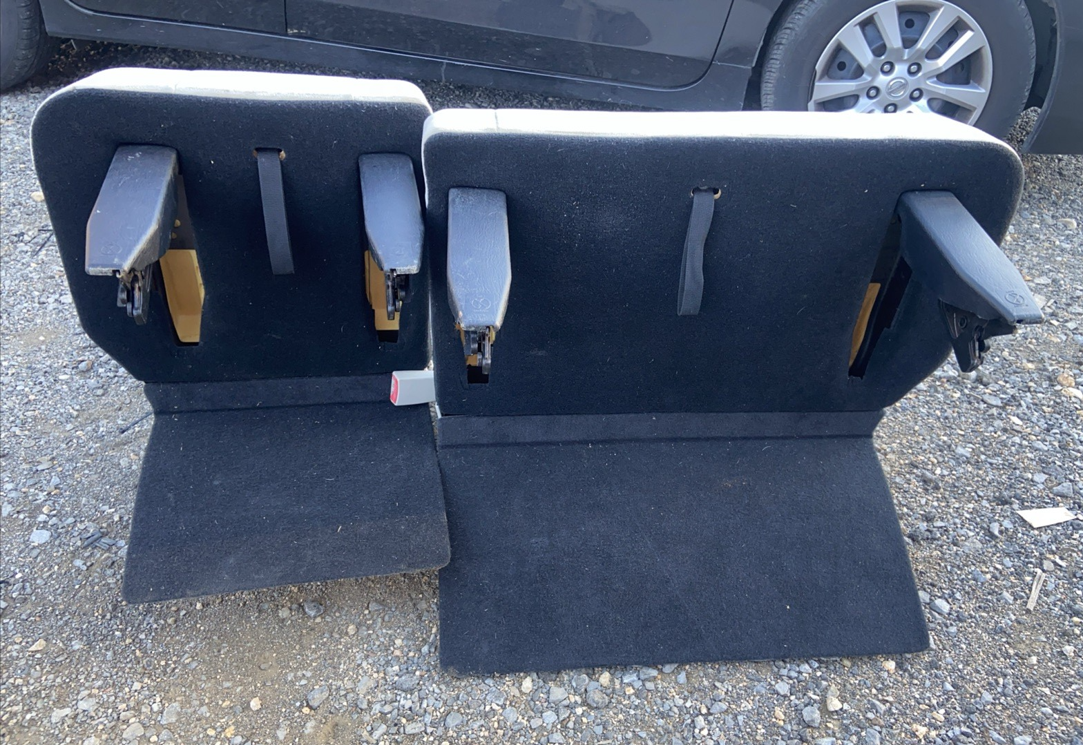 2011-18 Dodge Grand Caravan Complete Rear Seat Assembly (3rd row) Cloth