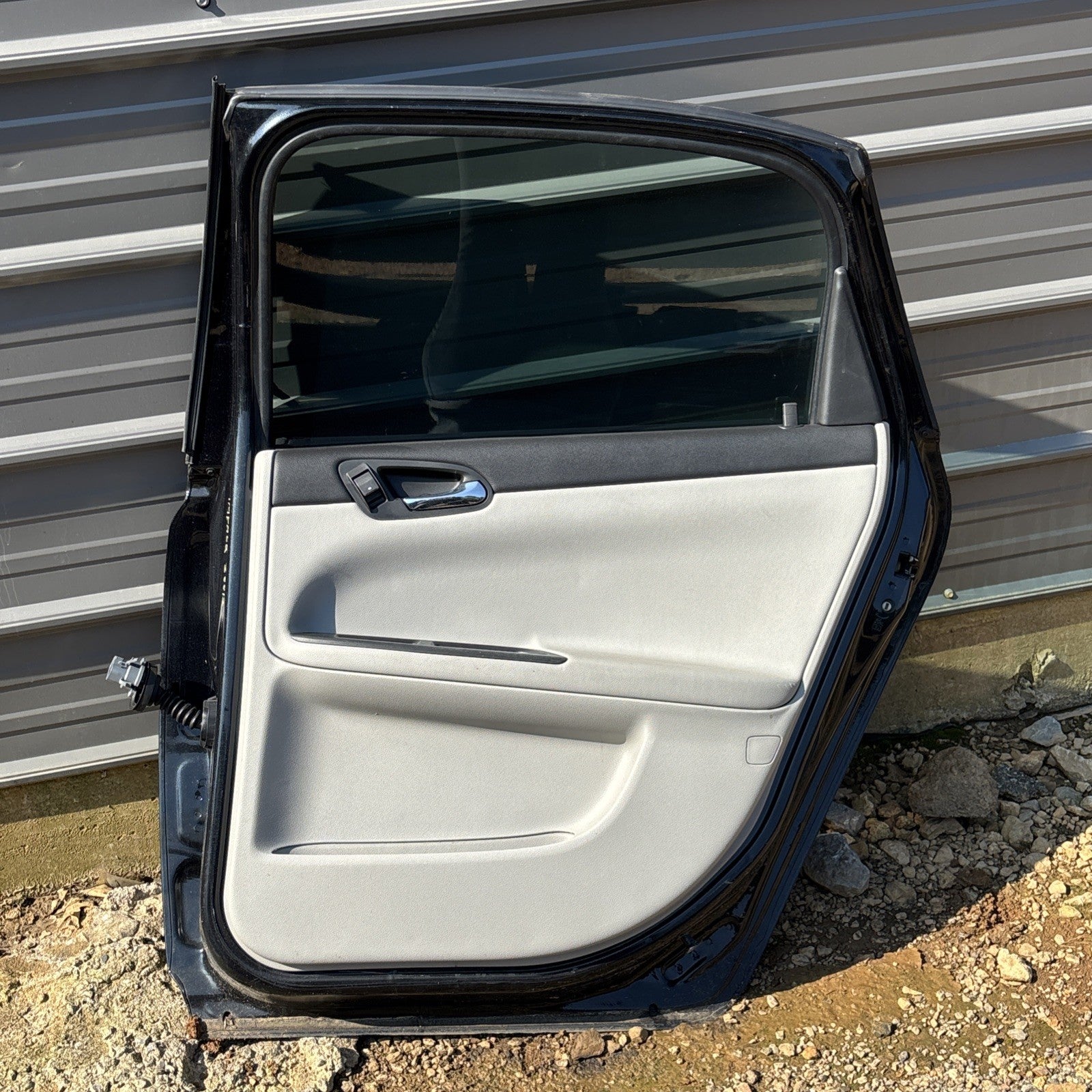 2006-2016 Chevrolet Impala Rear Right Driver Door Shell Black OEM