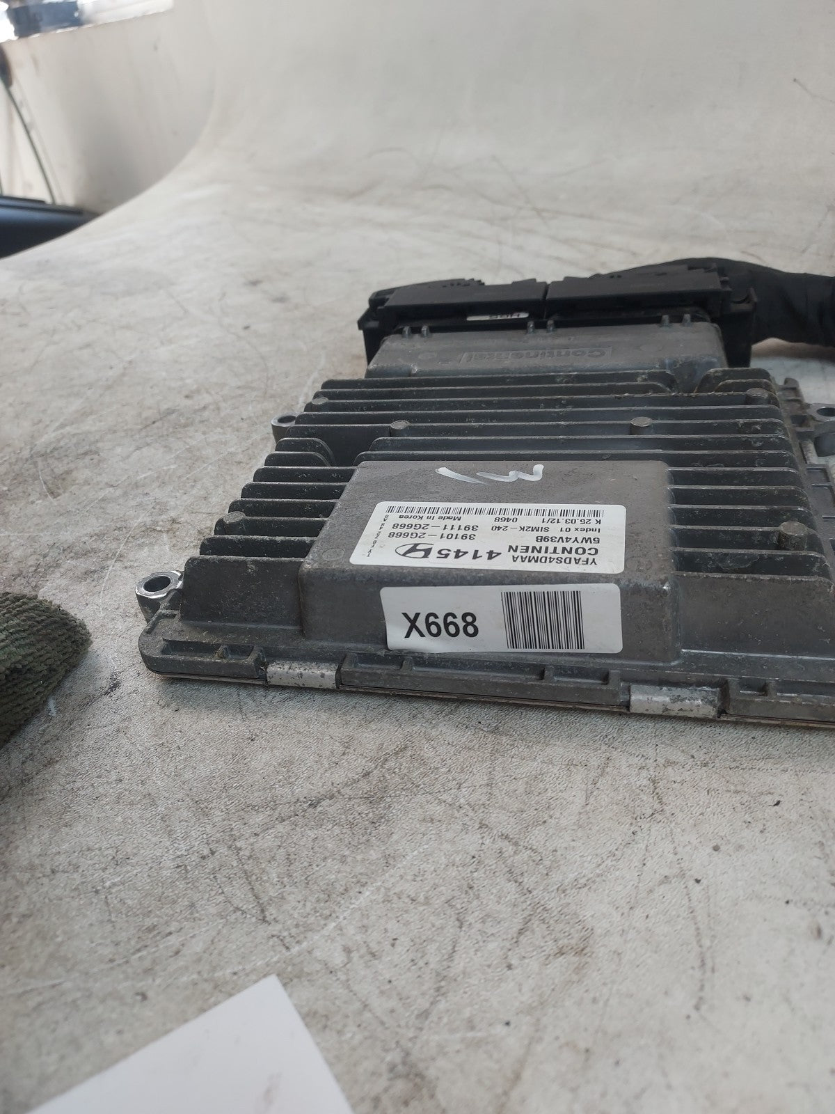 11-14 Hyundai Sonata 2.4L ECM Engine Computer Control Module PCM 39111-2G668 oem