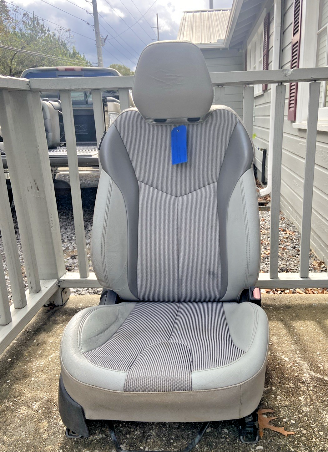 2012-2015 Hyundai Veloster Right Passenger Seat Cloth Gray