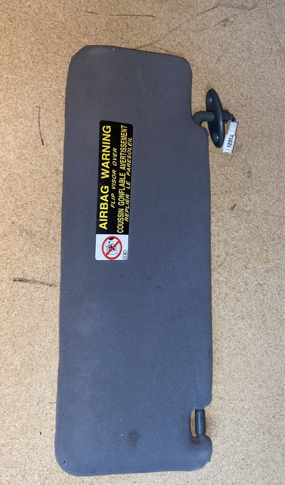 1998-2000 LEXUS LS400 Right Passenger Sun Visor OEM 74320-50111