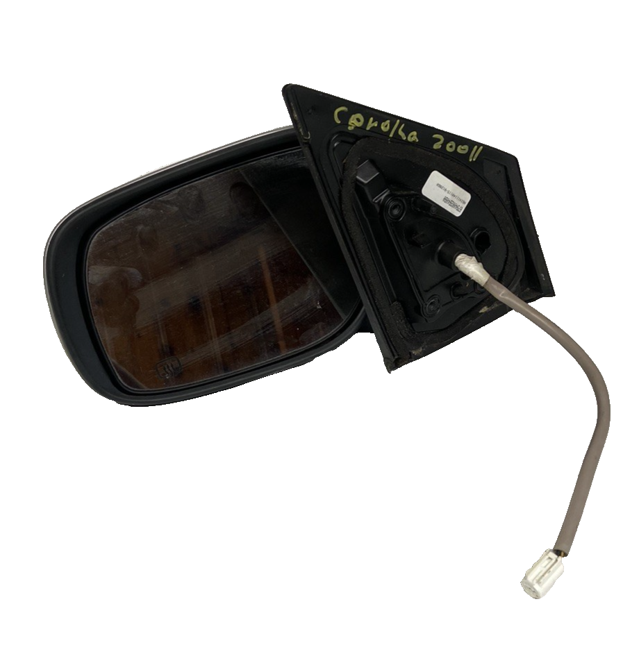 2009 to 2013 Toyota Corolla Left Driver Side Door View Mirror OEM Silver
