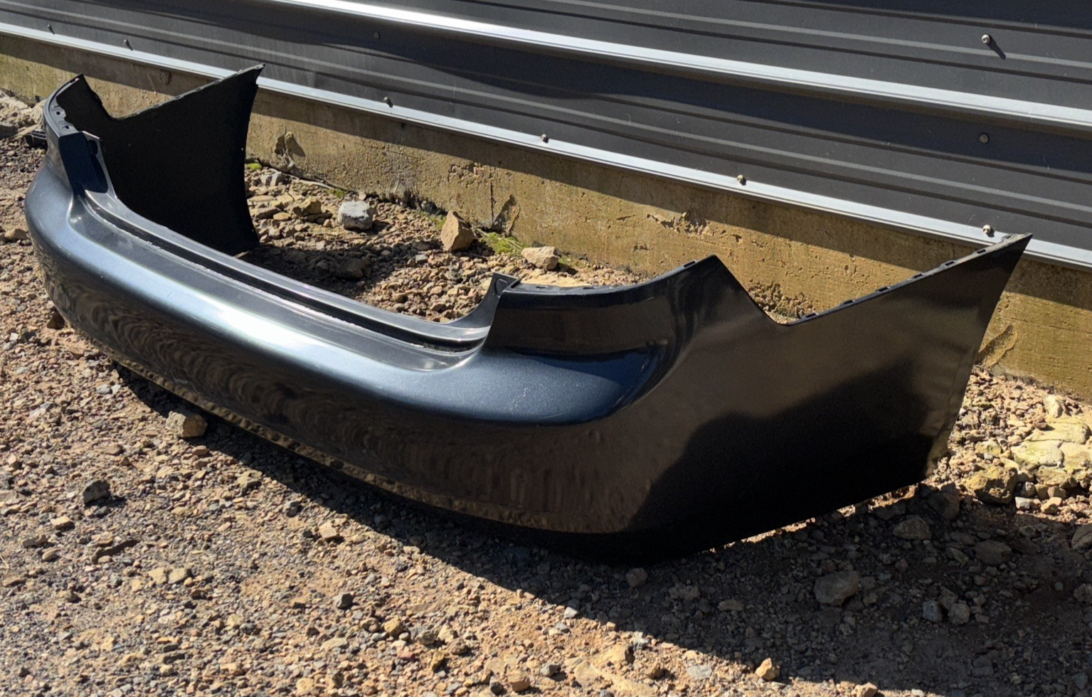 2003-2005 Honda Accord Rear Bumper Cover OEM Gray