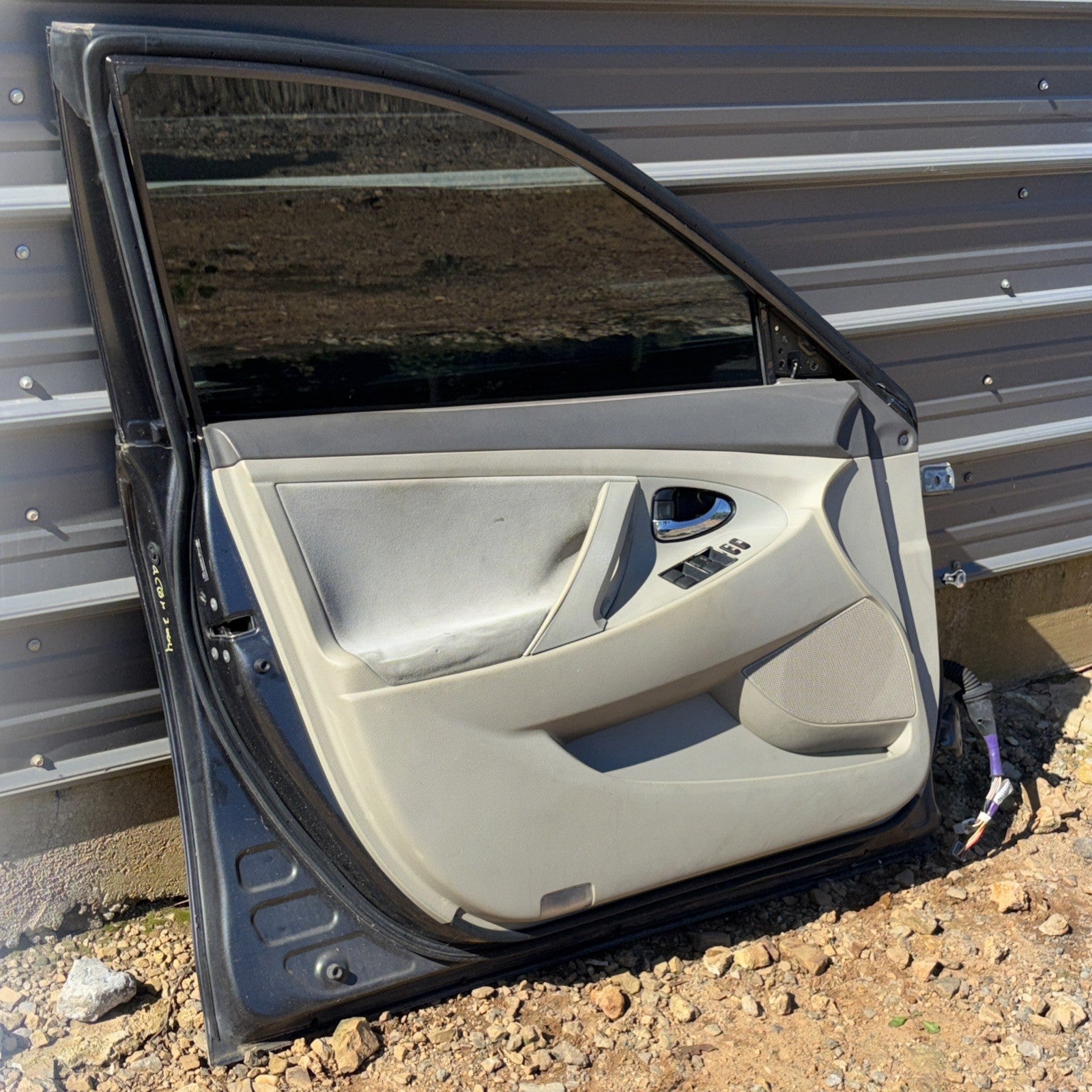 2007-2011 Toyota Camry Driver Left Front Side Door Electric OEM Gray