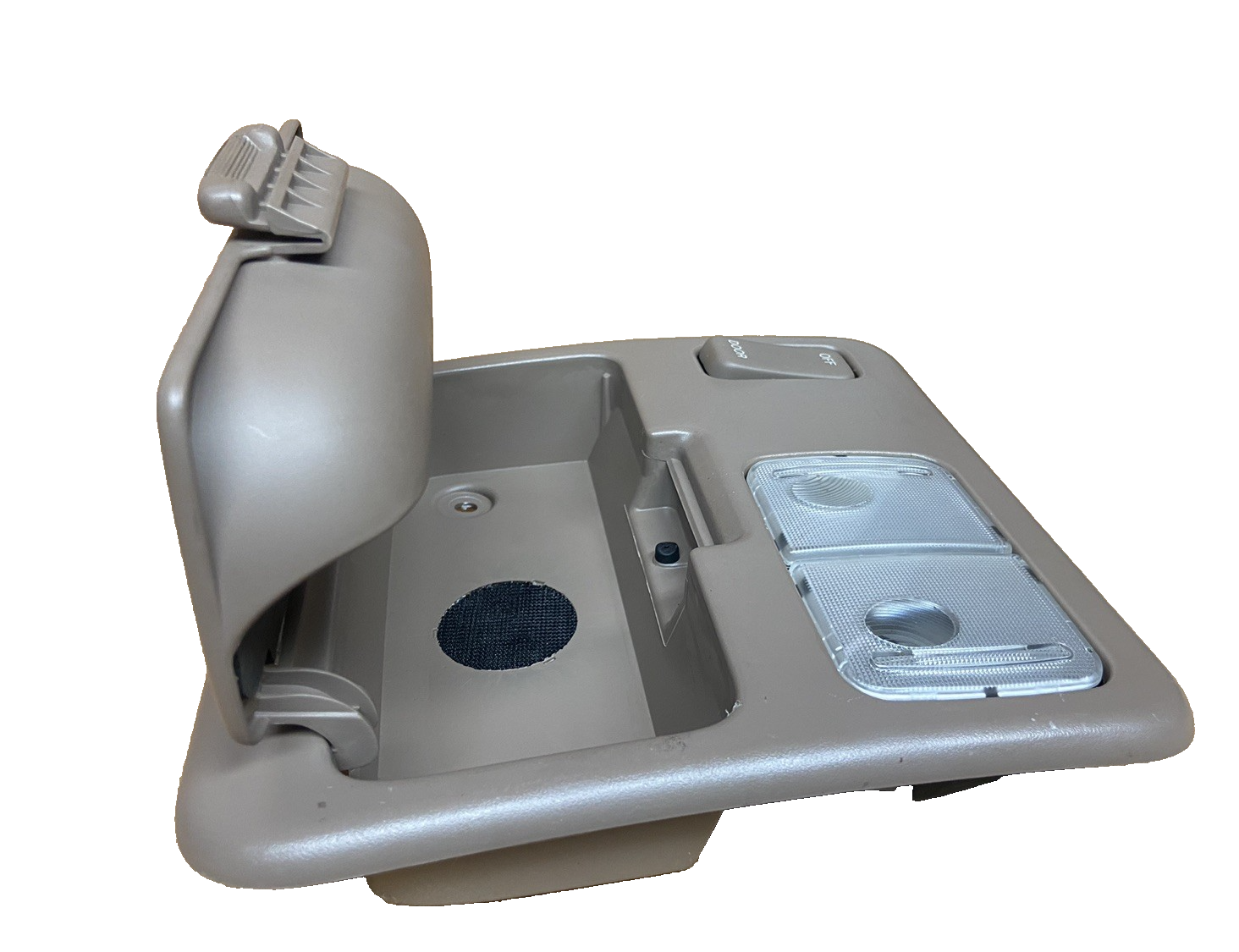 Consola de techo con luces de mapa/domo y compartimento para gafas de sol para Toyota Tundra 2003