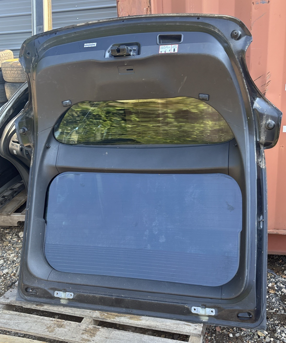 2012-2013 Hyundai Veloster Base Trunk Deck Lid Hatch Gate BLACK