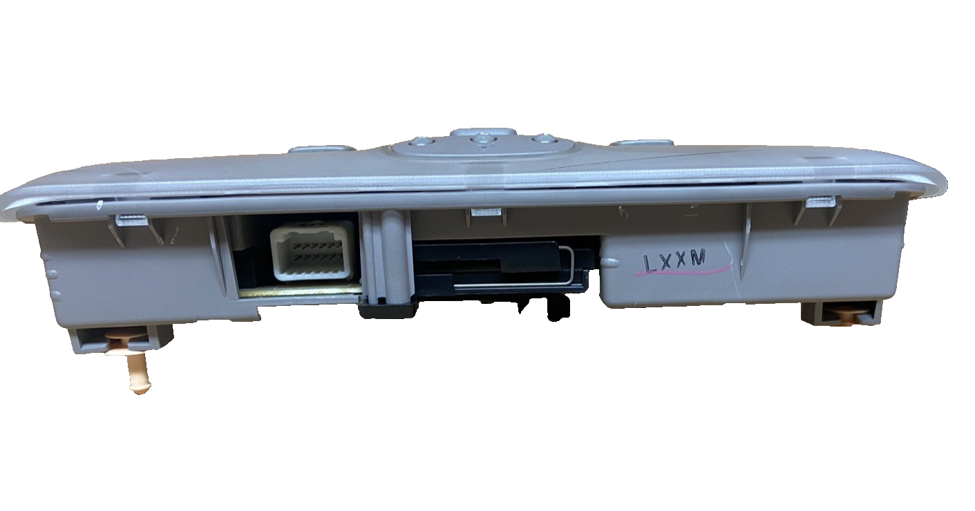2002-03 Lexus ES300 Consola de Techo Cúpula, Luces de Mapa, Control de Techo Solar Gris