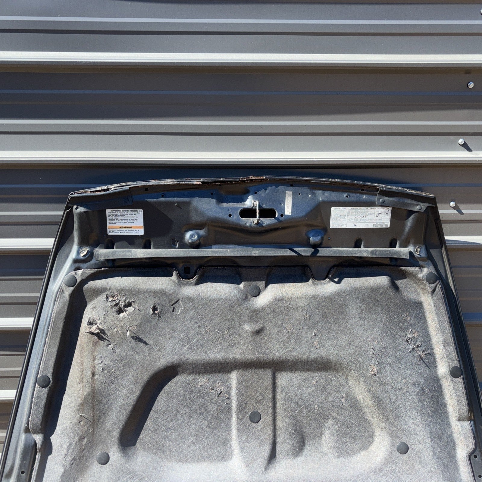 2003-2007 Honda Accord Front Hood Panel OEM Gray- Some dents
