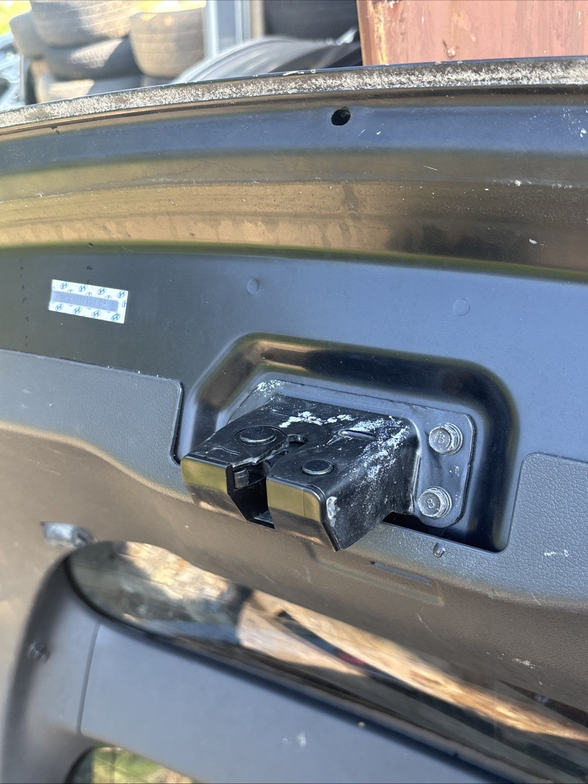 2012-2013 Hyundai Veloster Base Trunk Deck Lid Hatch Gate BLACK