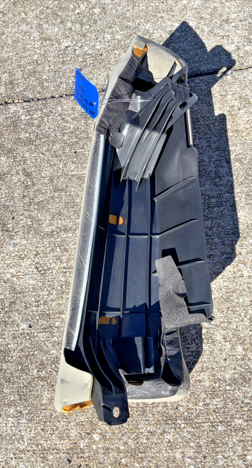 2007-11 TOYOTA CAMRY REAR LEFT DRIVER SIDE SEAT BOLSTER OUTER CUSHION CLOTH OEM