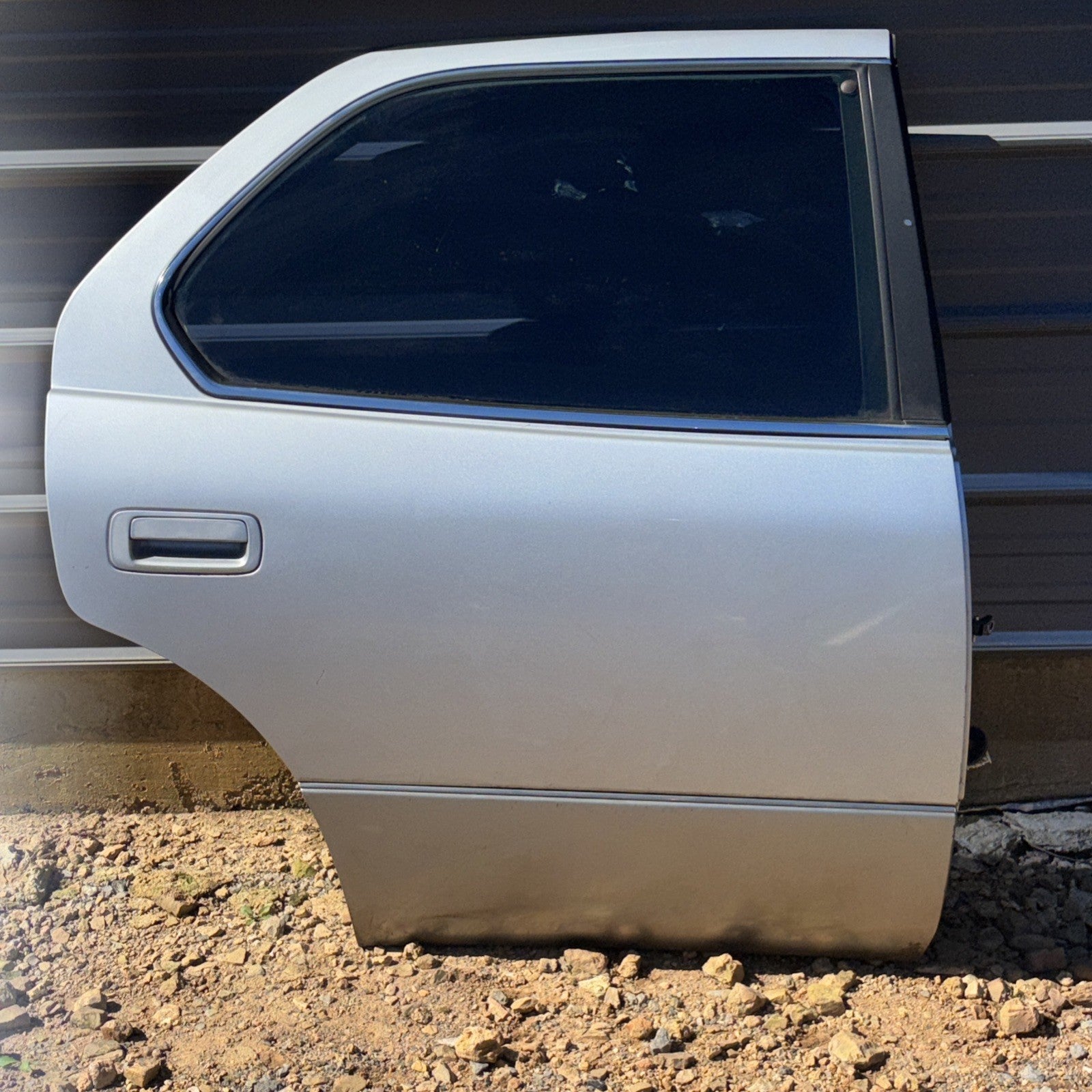 1995-2000 Lexus LS 400 Right Rear Passenger Door Shell Panel Assembly OEM Silver