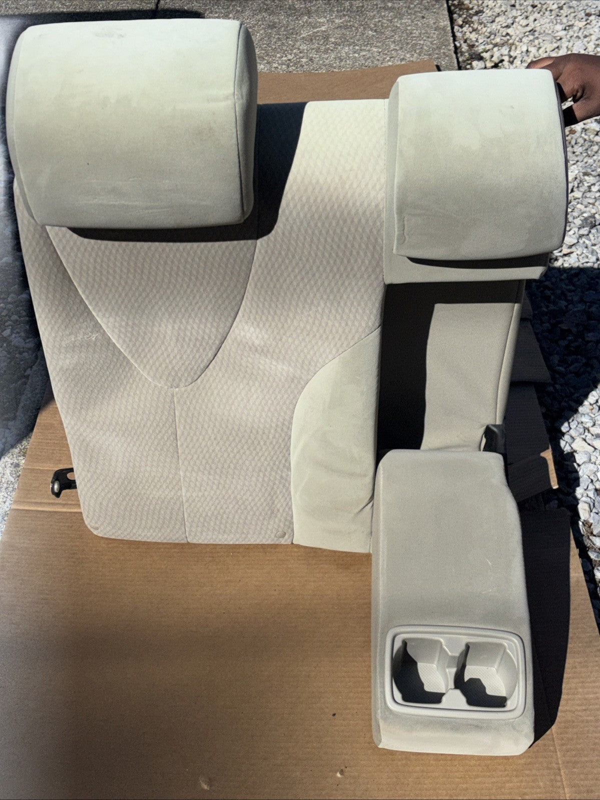 Cojín superior de asiento trasero derecho y central OEM para Toyota Camry 2007-2011