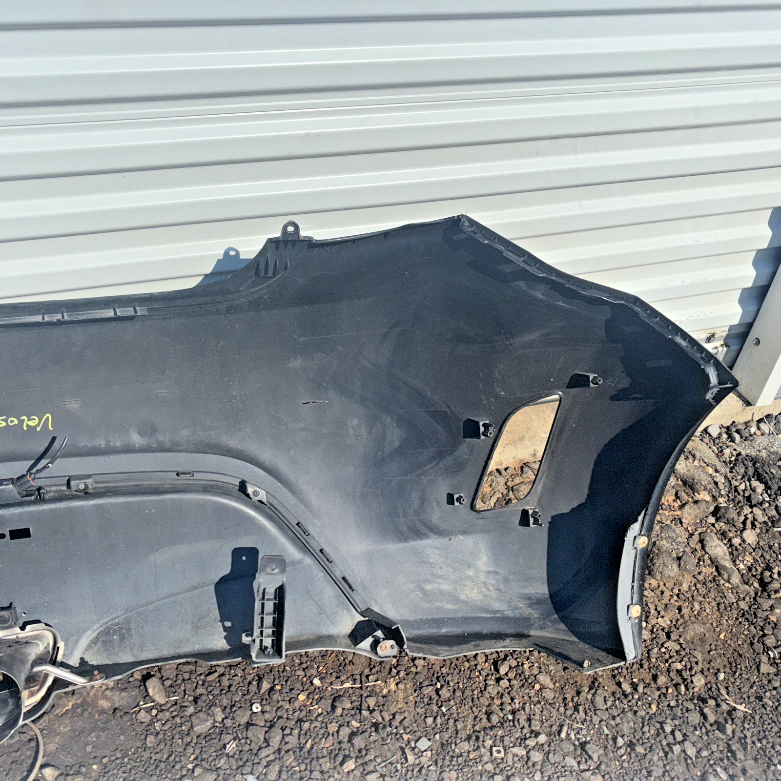2012-2017 Hyundai Veloster Rear Bumper Cover OEM Black