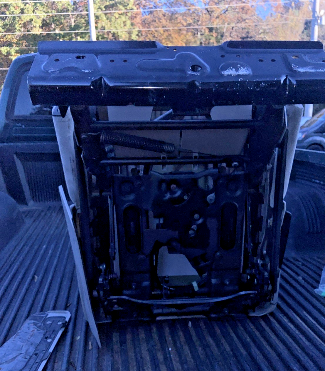 2012 DODGE CARAVAN Left Rear Driver Side 2nd Row Interior Cloth Seat Stow N Go