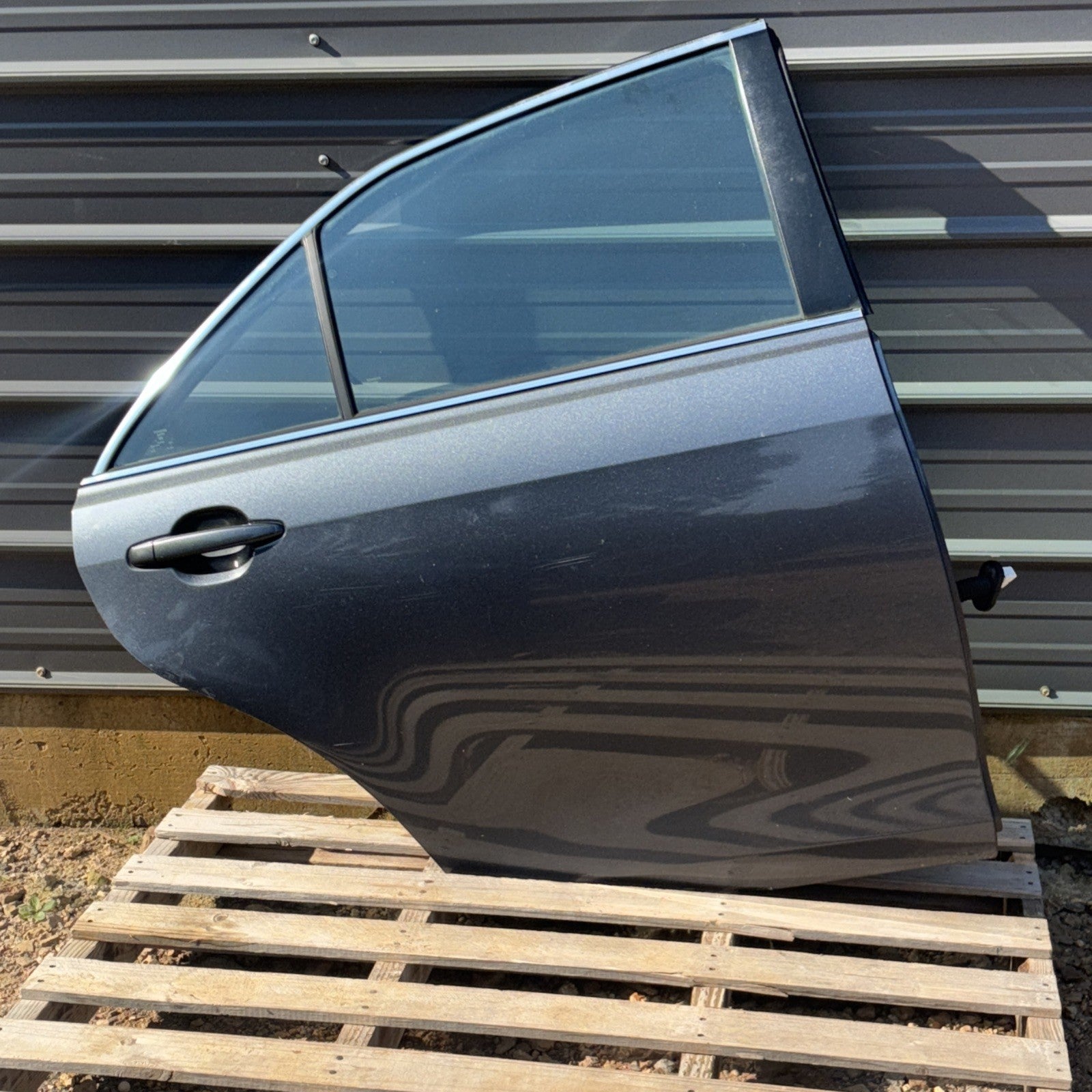 2007-2011 TOYOTA CAMRY RIGHT REAR DOOR SHELL PANEL OEM GRAY