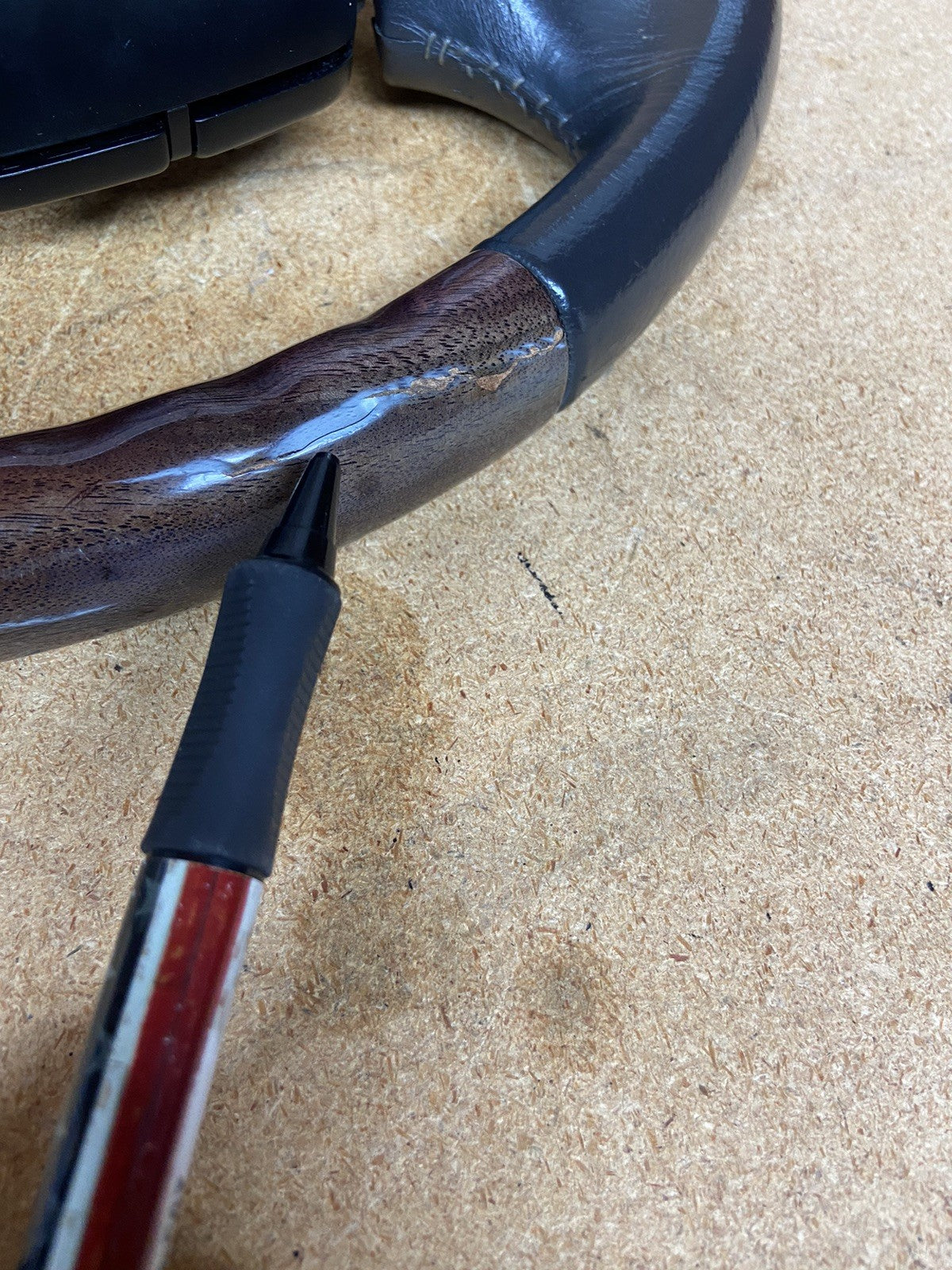 2002 2003 LEXUS ES300 STEERING WHEEL LEATHER