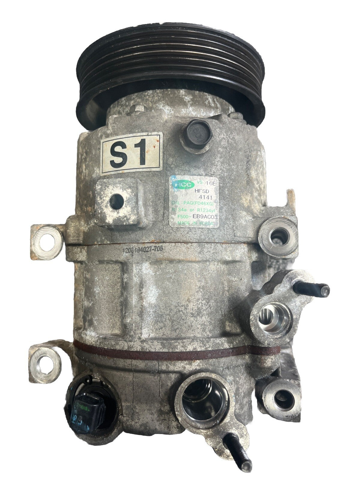 2012-2014 Hyundai Sonata 2.4L A/C Compressor EB9AC03