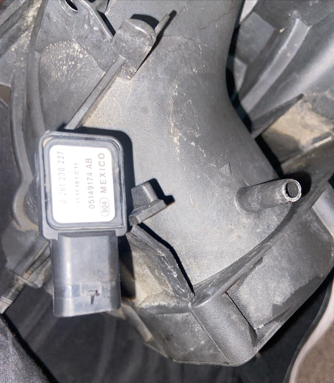 Múltiple de Admisión Superior OEM del Motor V6 de 3.6L Dodge Chrysler 2011-2021