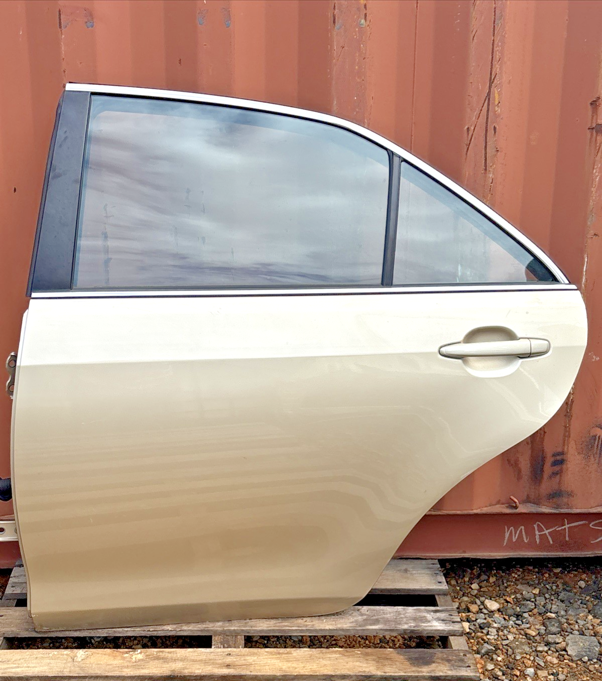 2007-2011 Toyota Camry Driver Side Front Left Door Shell Panel OEM