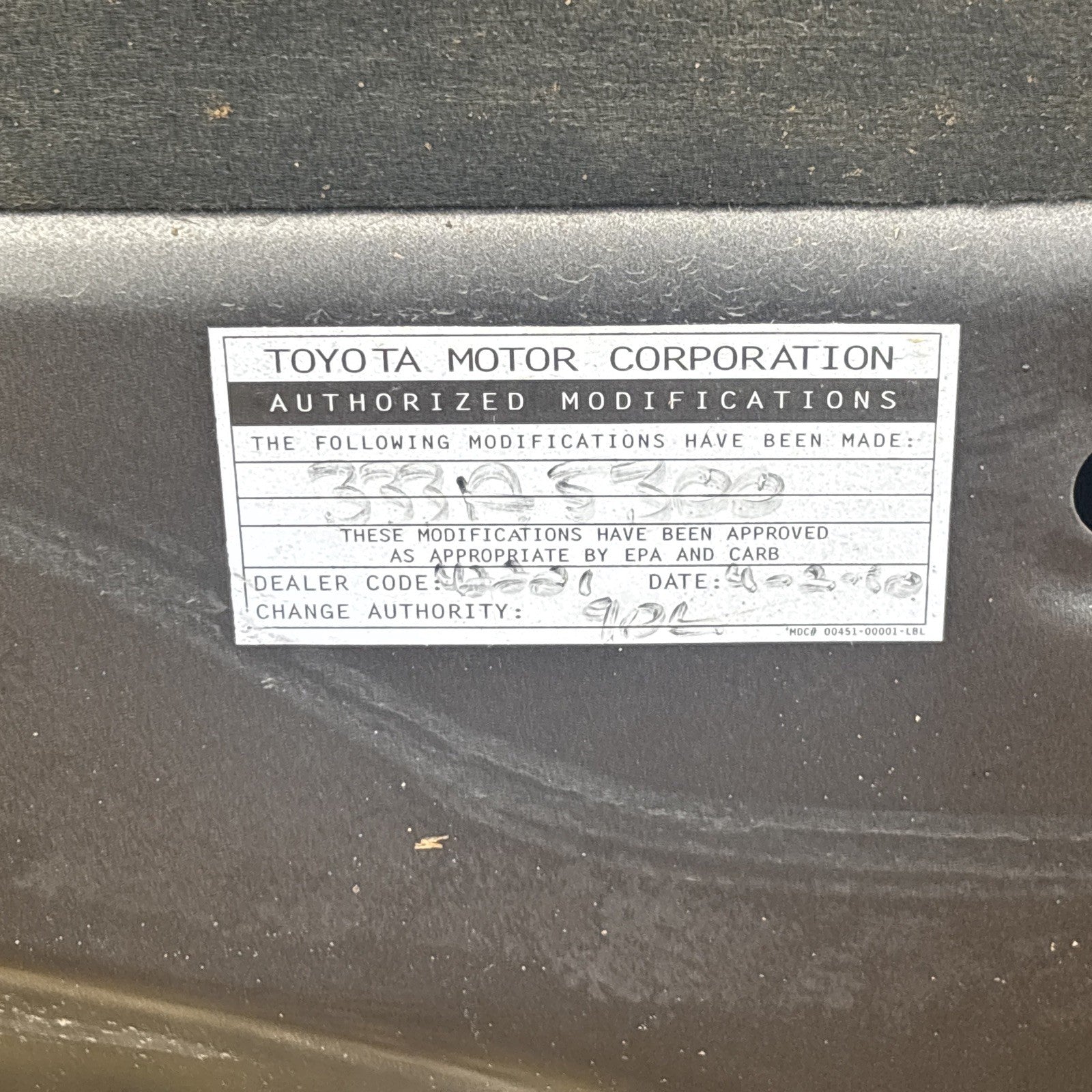 2007-2011 Toyota Camry Front Hood Panel