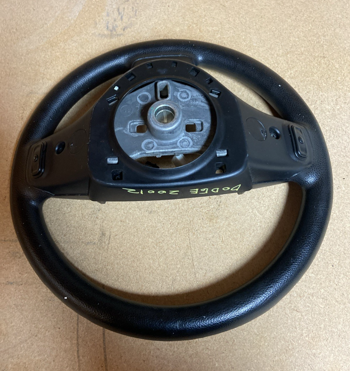 2012-2018 DODGE GRAND CARAVAN DRIVER STEERING WHEEL W/ CRUISE OEM 1WC22DX9AA