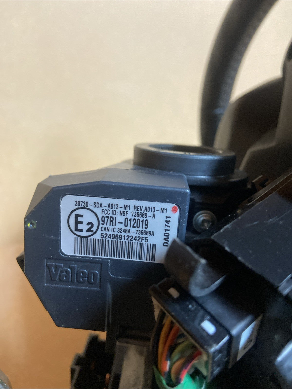 2006 Acura TSX Steering Wheel And Column Assembly