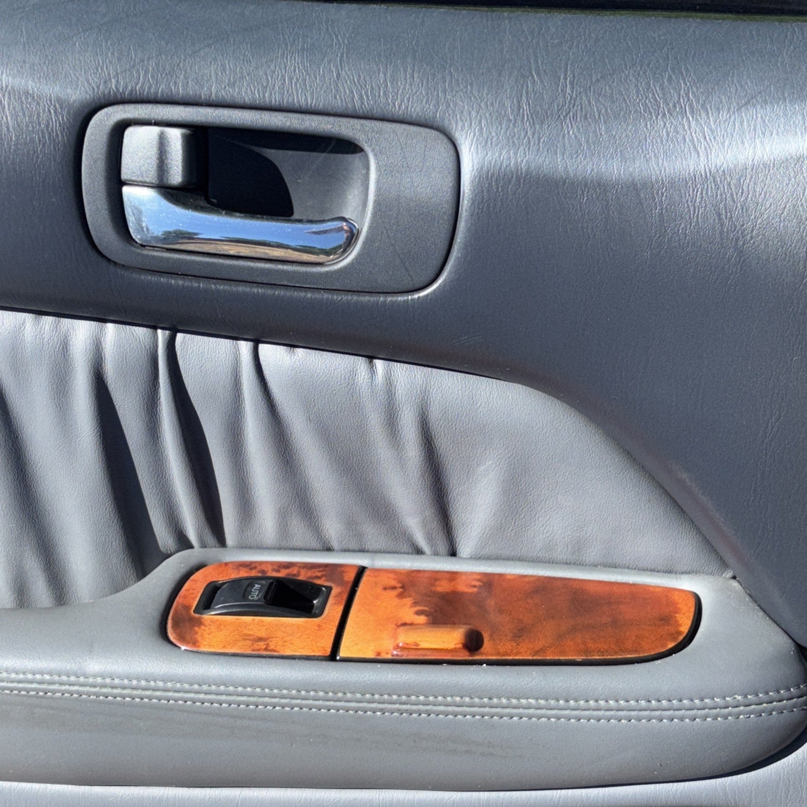 1998-2000 Lexus LS 400 Rear Left Passenger Door Shell Panel Assembly OEM Silver