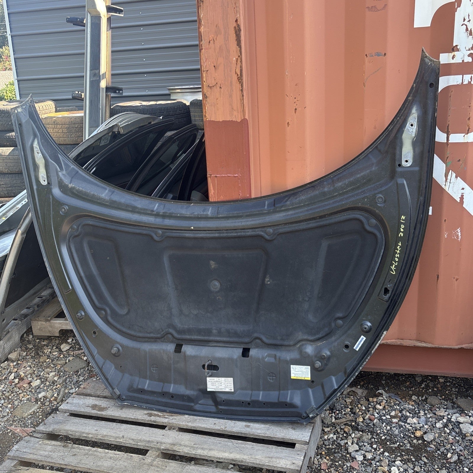 2012-2017 HYUNDAI VELOSTER FRONT HOOD OEM