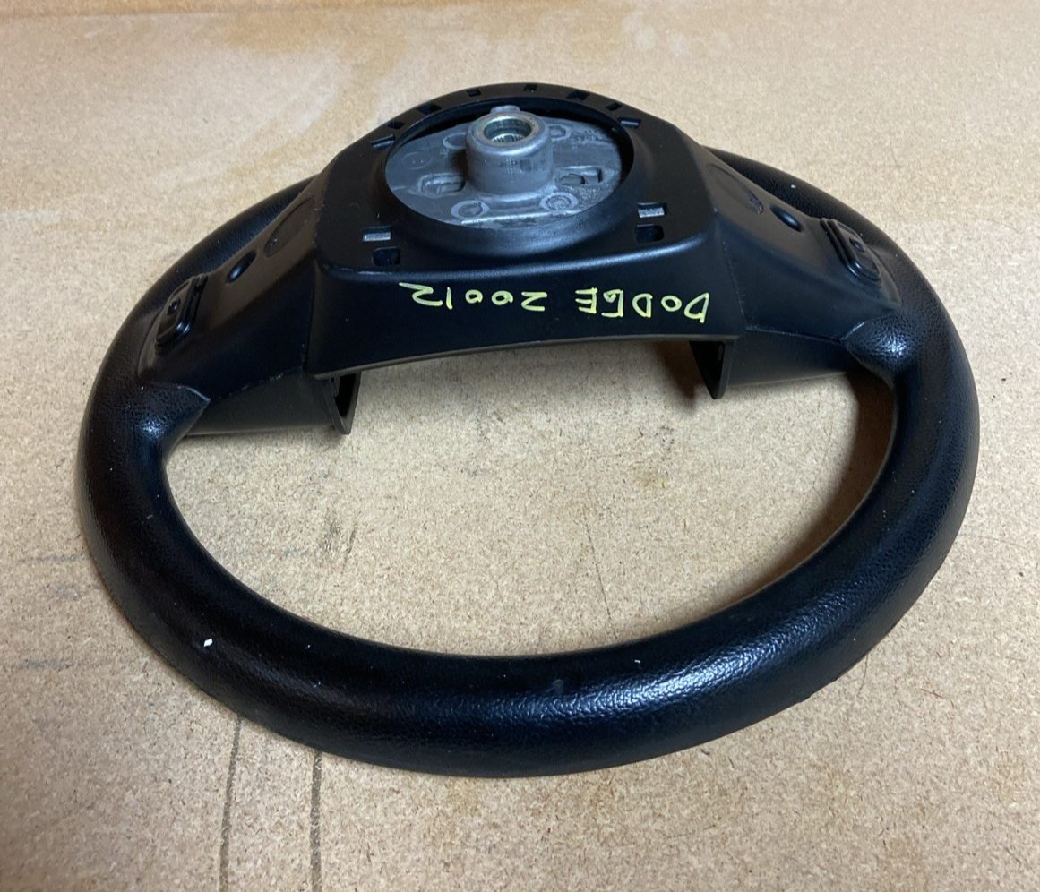 2012-2018 DODGE GRAND CARAVAN DRIVER STEERING WHEEL W/ CRUISE OEM 1WC22DX9AA
