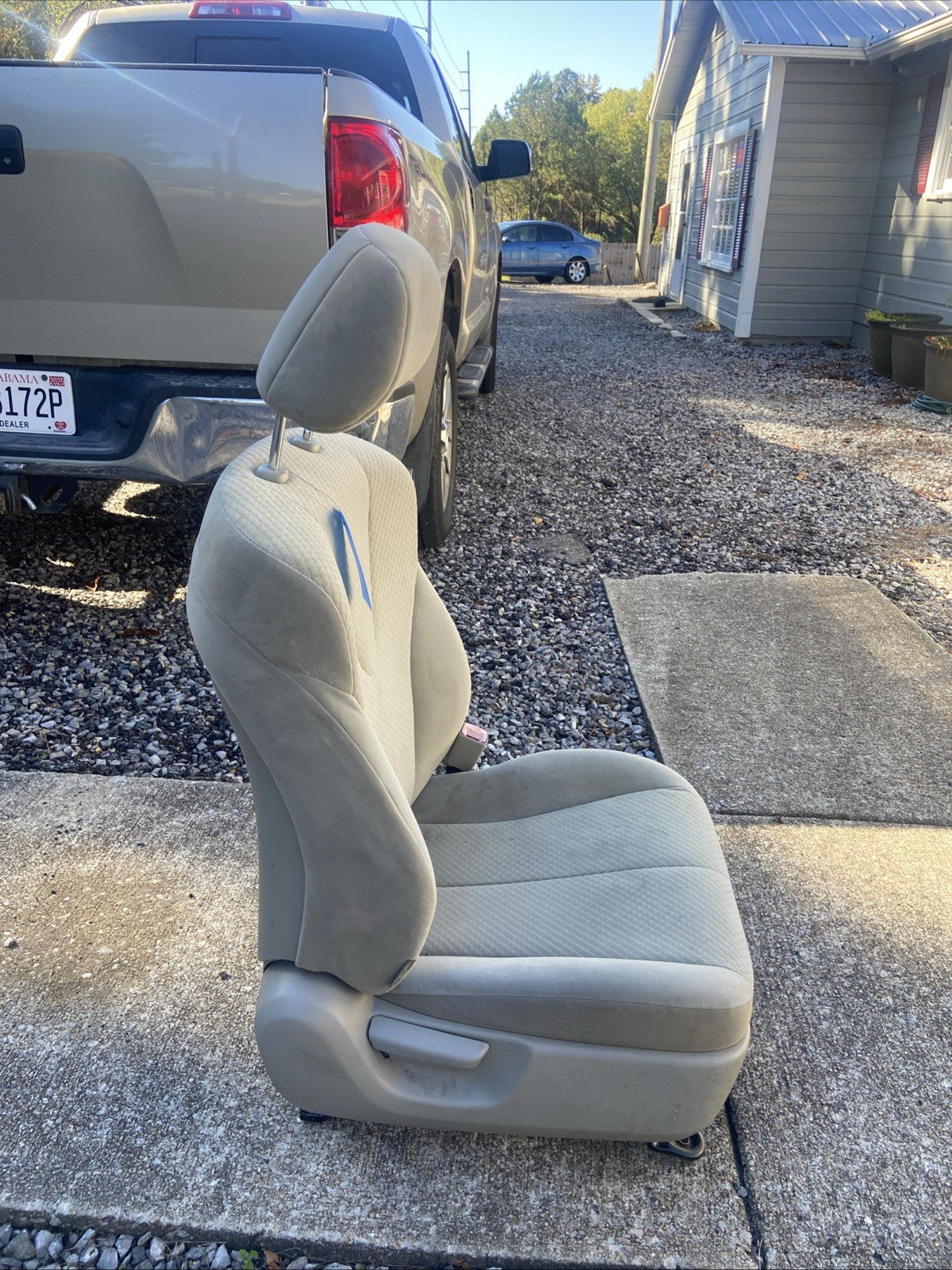 2007 - 2009 TOYOTA CAMRY FRONT PASSENGER SEAT Cloth