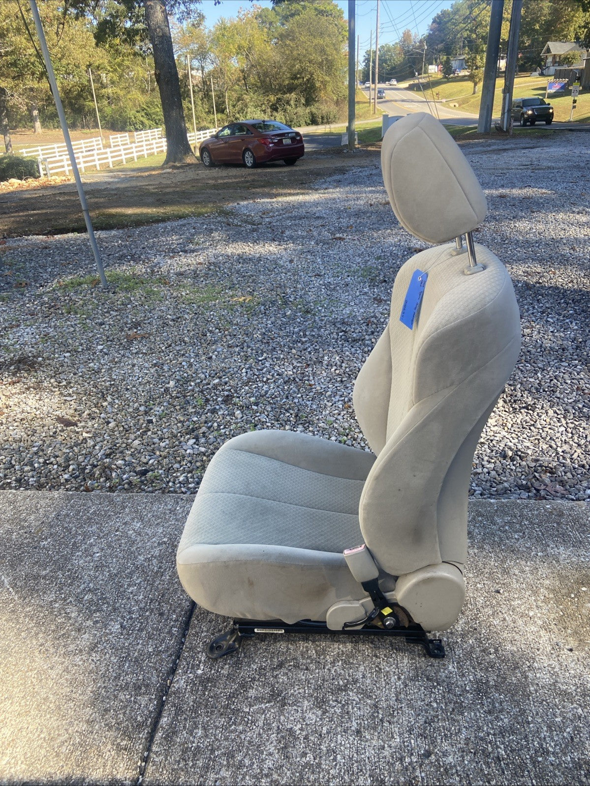 2007 - 2009 TOYOTA CAMRY FRONT PASSENGER SEAT Cloth