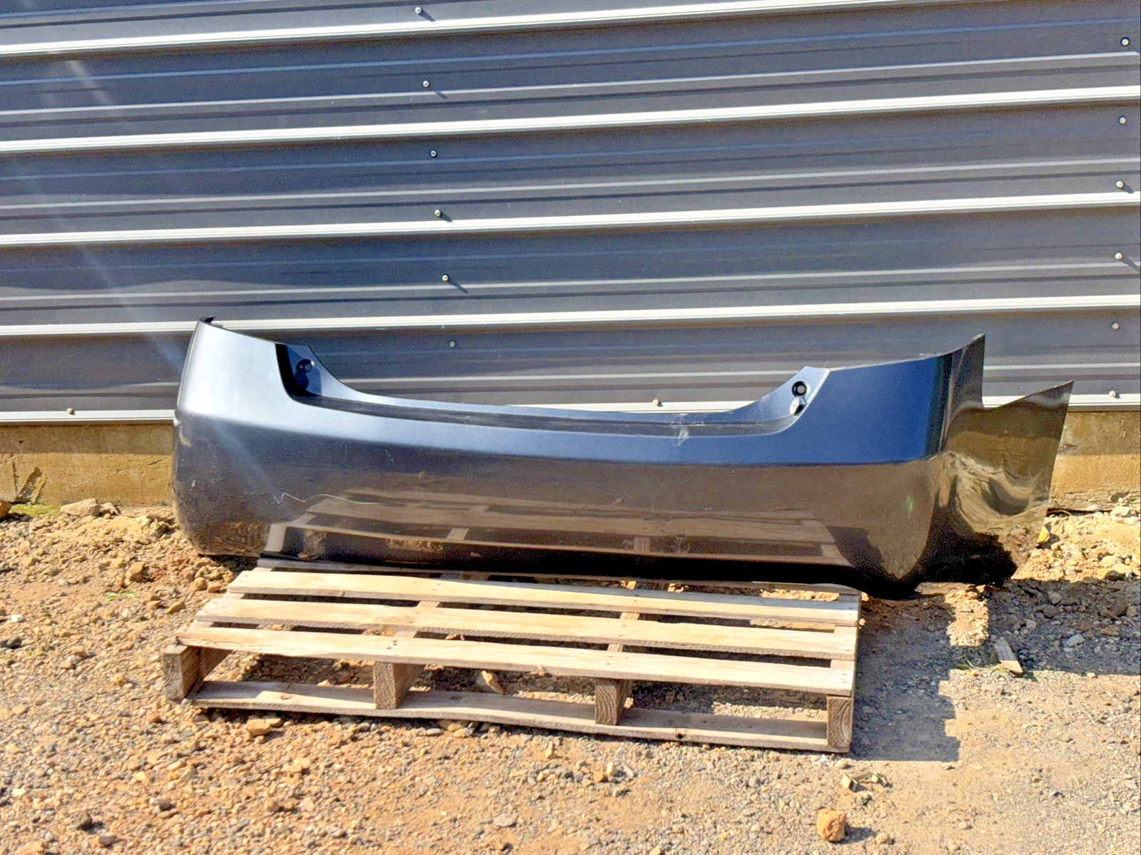 2007-2011 Toyota Camry Rear Bumper Cover OEM Gray