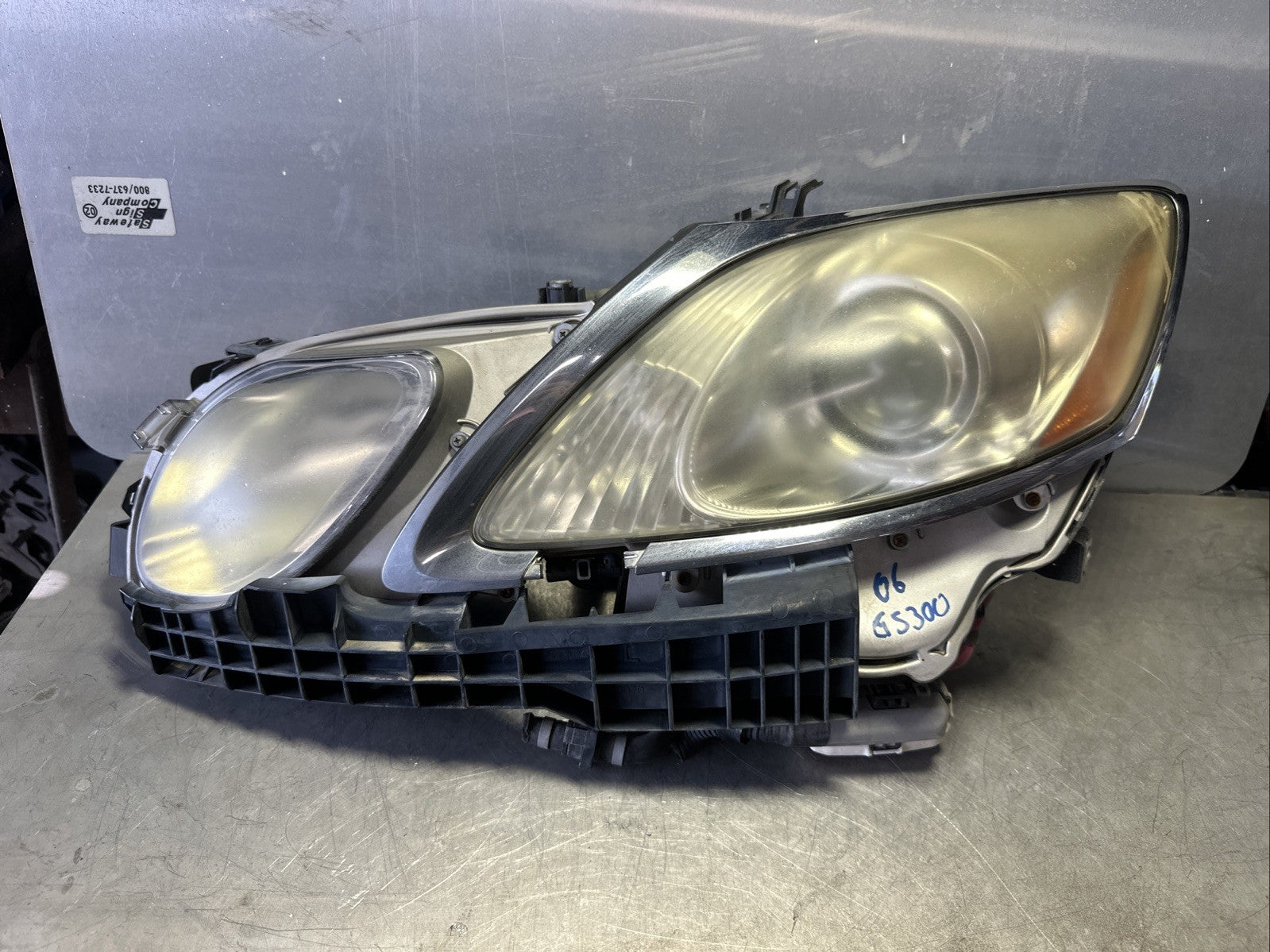 2005 Lexus GX470 Left Driver Side  Headlight Lamp  OEM