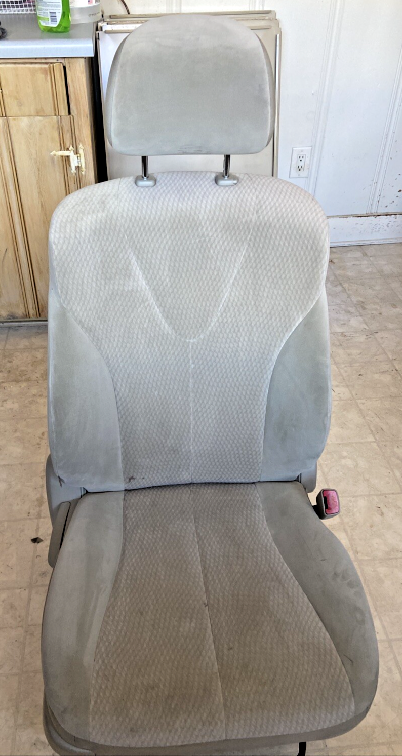 2011 Toyota Camry Front Right Passenger Manual Seat Assembly OEM Beige