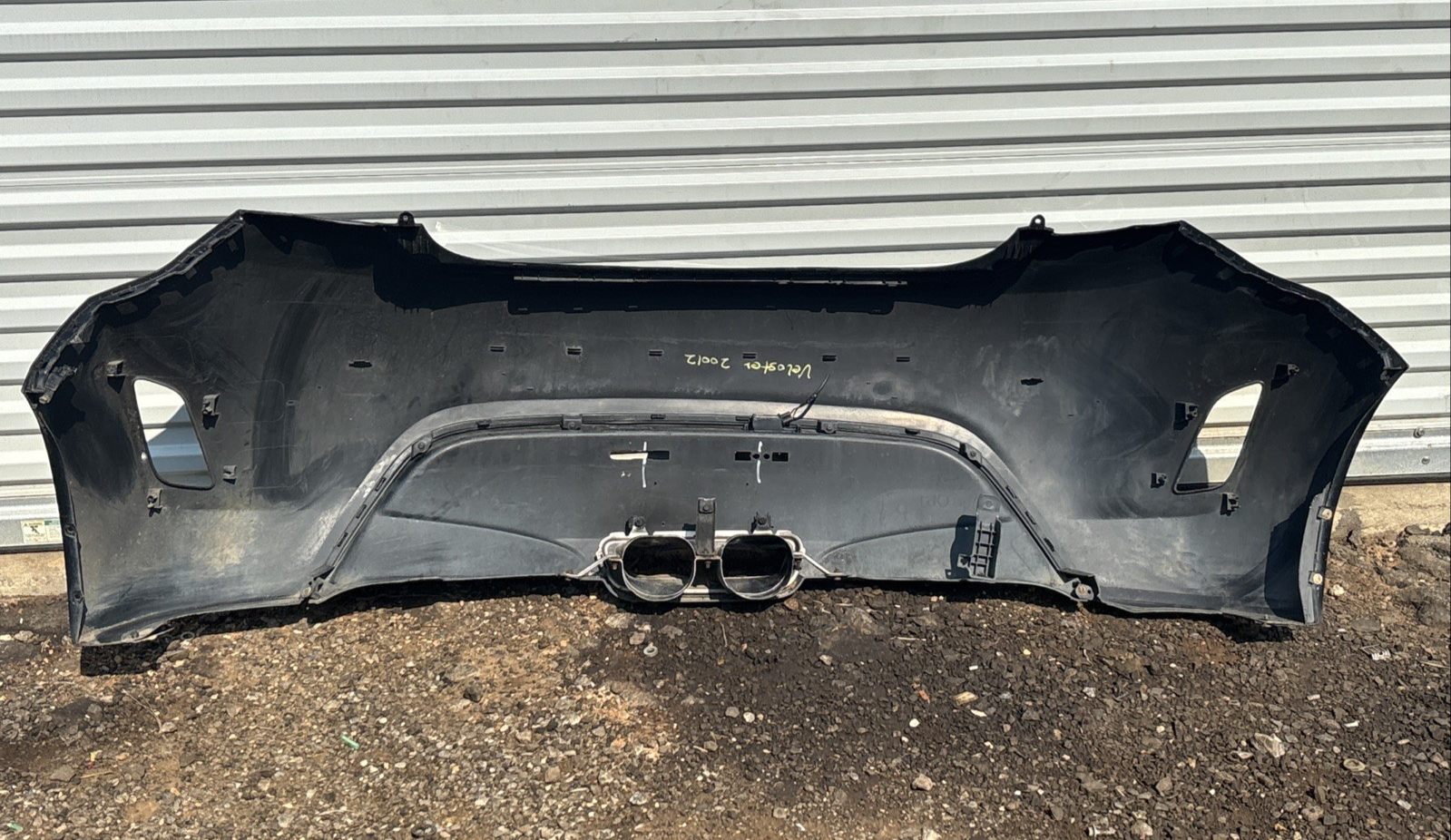 2012-2017 Hyundai Veloster Rear Bumper Cover OEM Black
