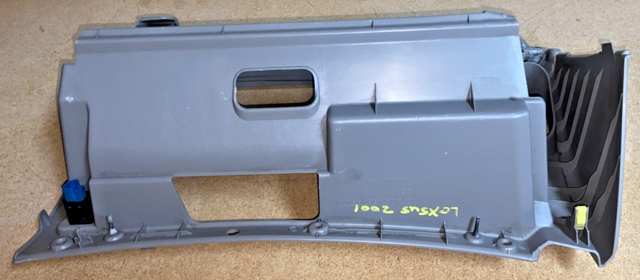 2000 Lexus Es 300 Lower Left Hand Dash Panel Glove Box storage compartment