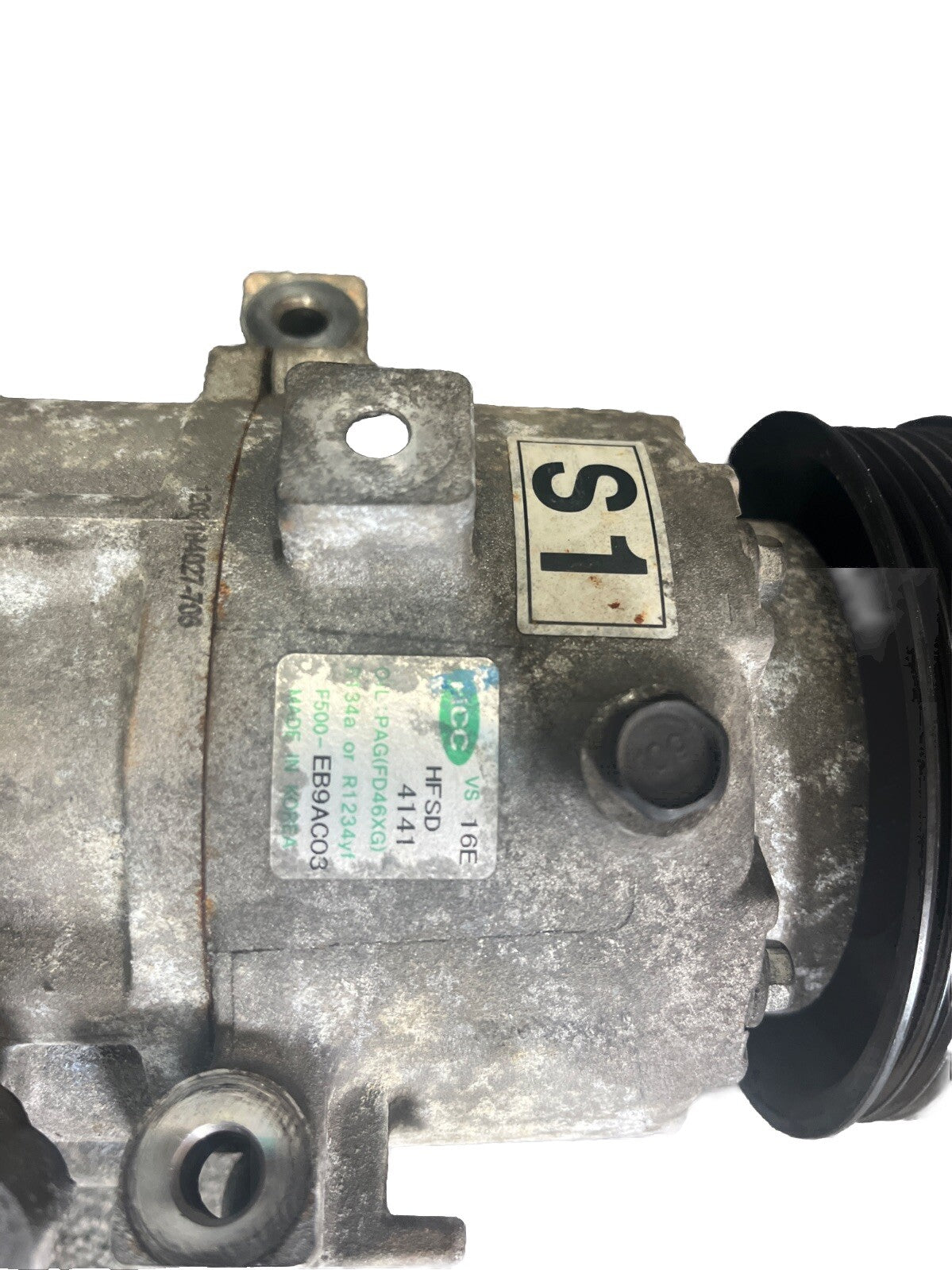 2012-2014 Hyundai Sonata 2.4L A/C Compressor EB9AC03