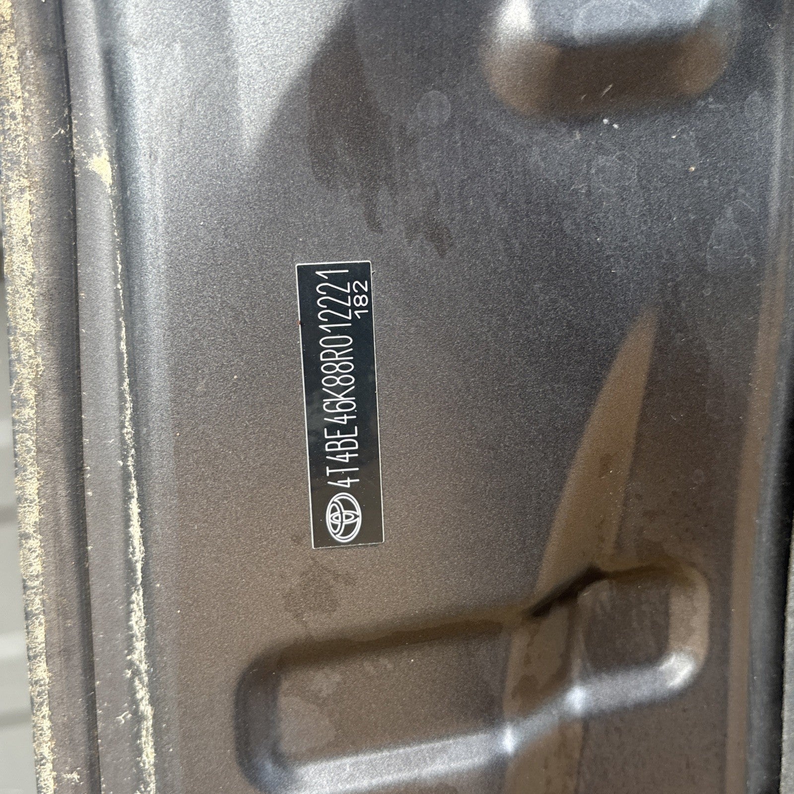 2007-2011 Toyota Camry Front Hood Panel