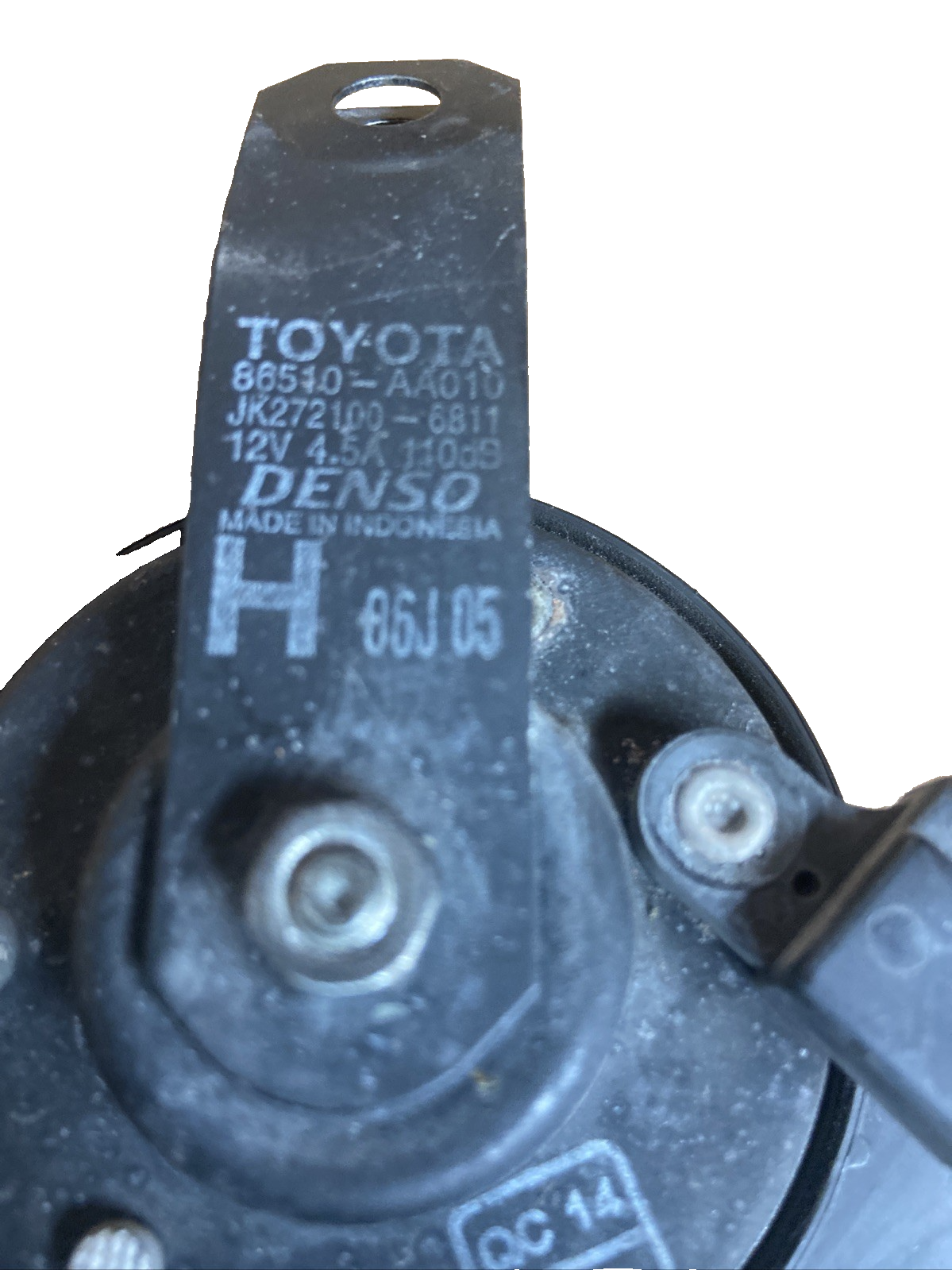 2008 Toyota Camry High Note Horn Assembly OEM 86510-AA010
