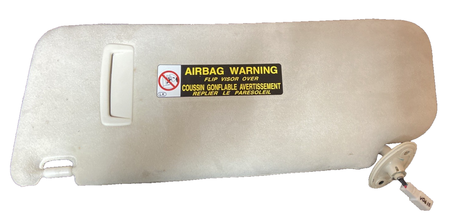 2001 Lexus LS 430 Right Passenger Sun Visor, Tan