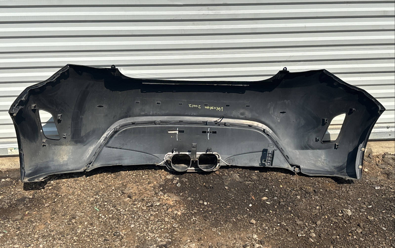 2012-2017 Hyundai Veloster Rear Bumper Cover OEM Black
