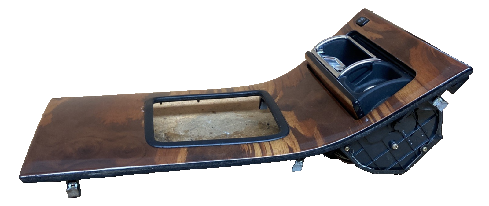 2000 Lexus LS 400 Wood Grain Center Console Trim Bezel With Shifter Opening