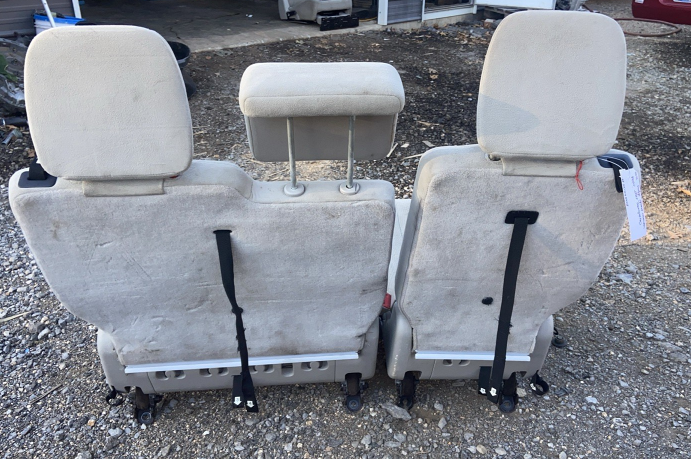 2011-18 Dodge Grand Caravan Complete Rear Seat Assembly (3rd row) Cloth