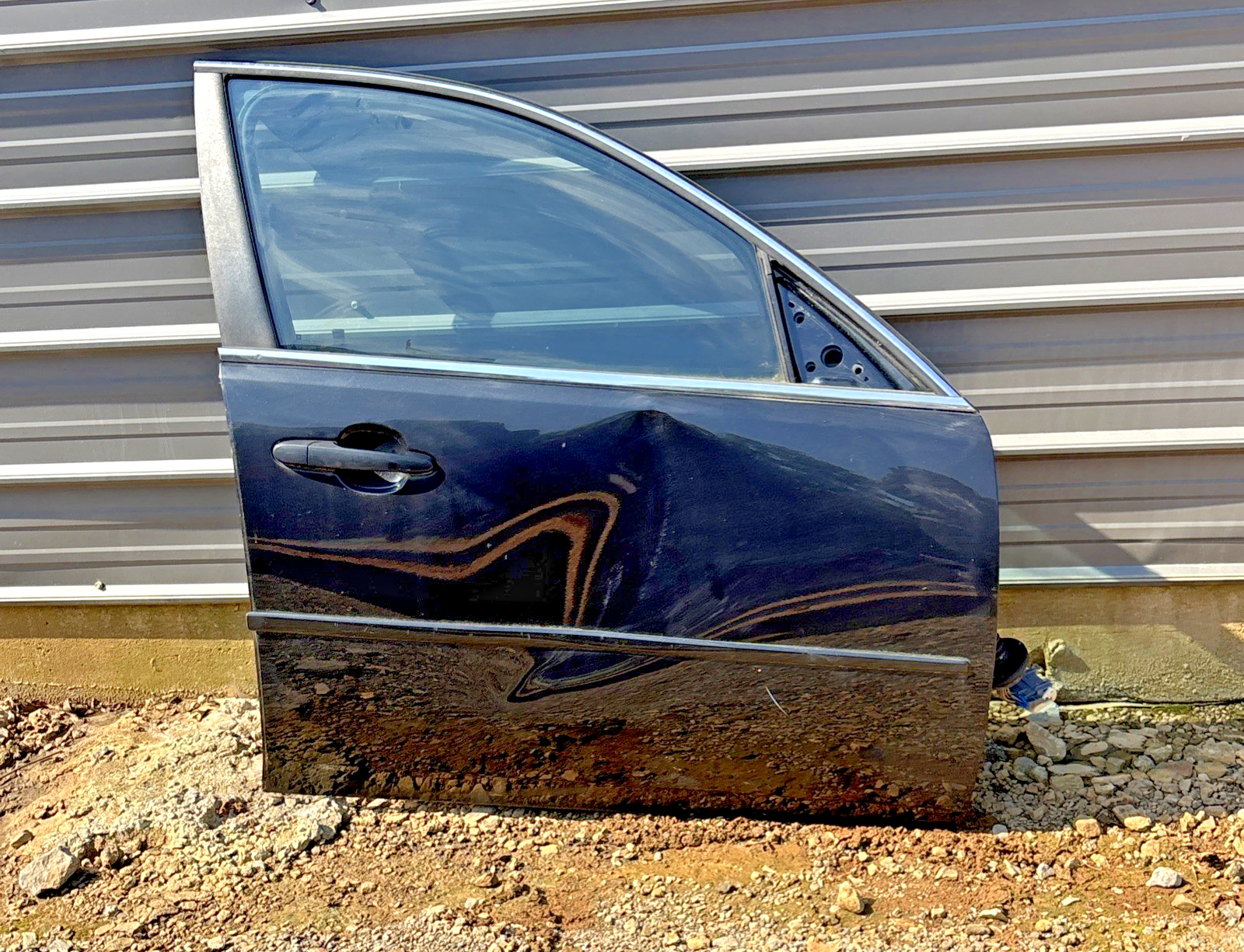 2006-2016 Chevrolet Impala Right Front Passenger Door Shell *EOM Black. Dent