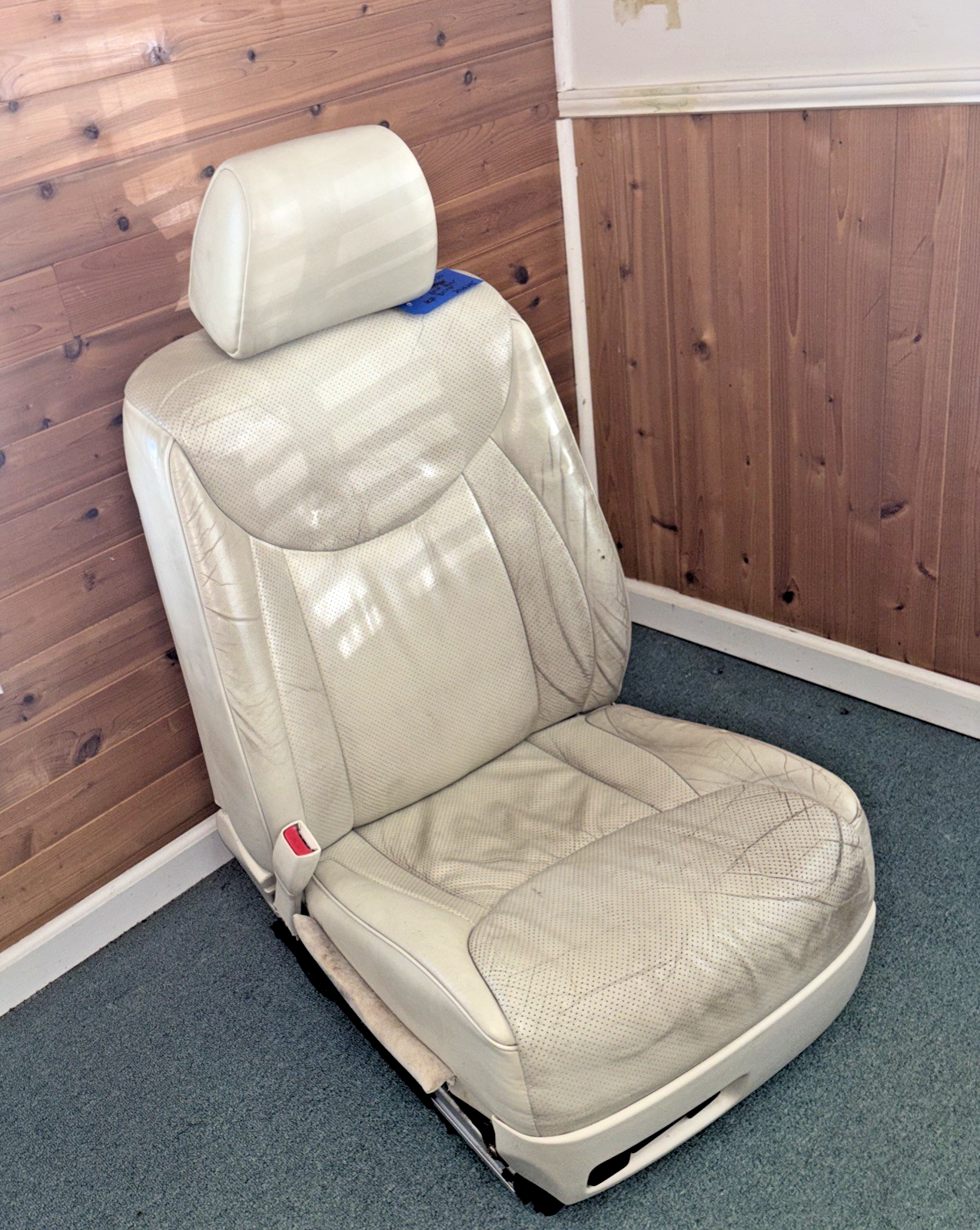 2001-2003 Lexus LS 430 Left Front Driver Side Seat Assembly Leather Tan