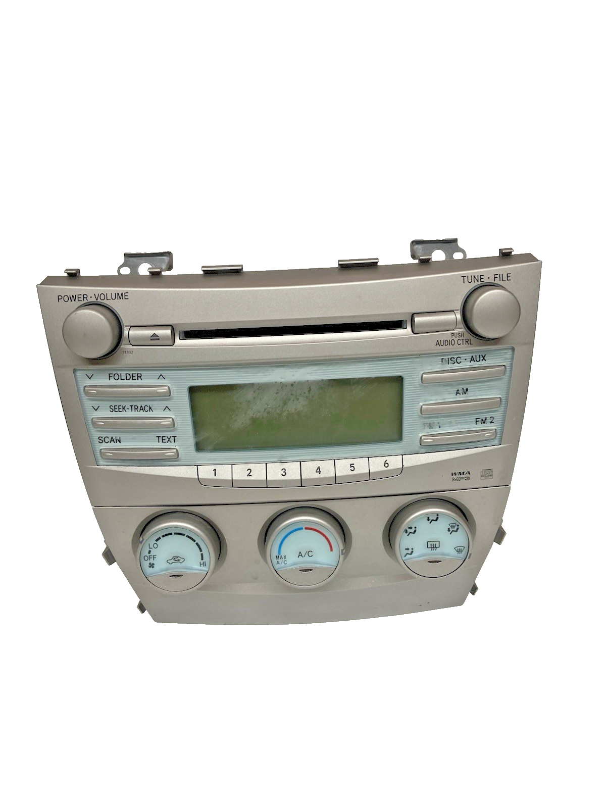2007- 2009 Toyota Camry Radio and Climate Control Unit 86120-06181 OEM